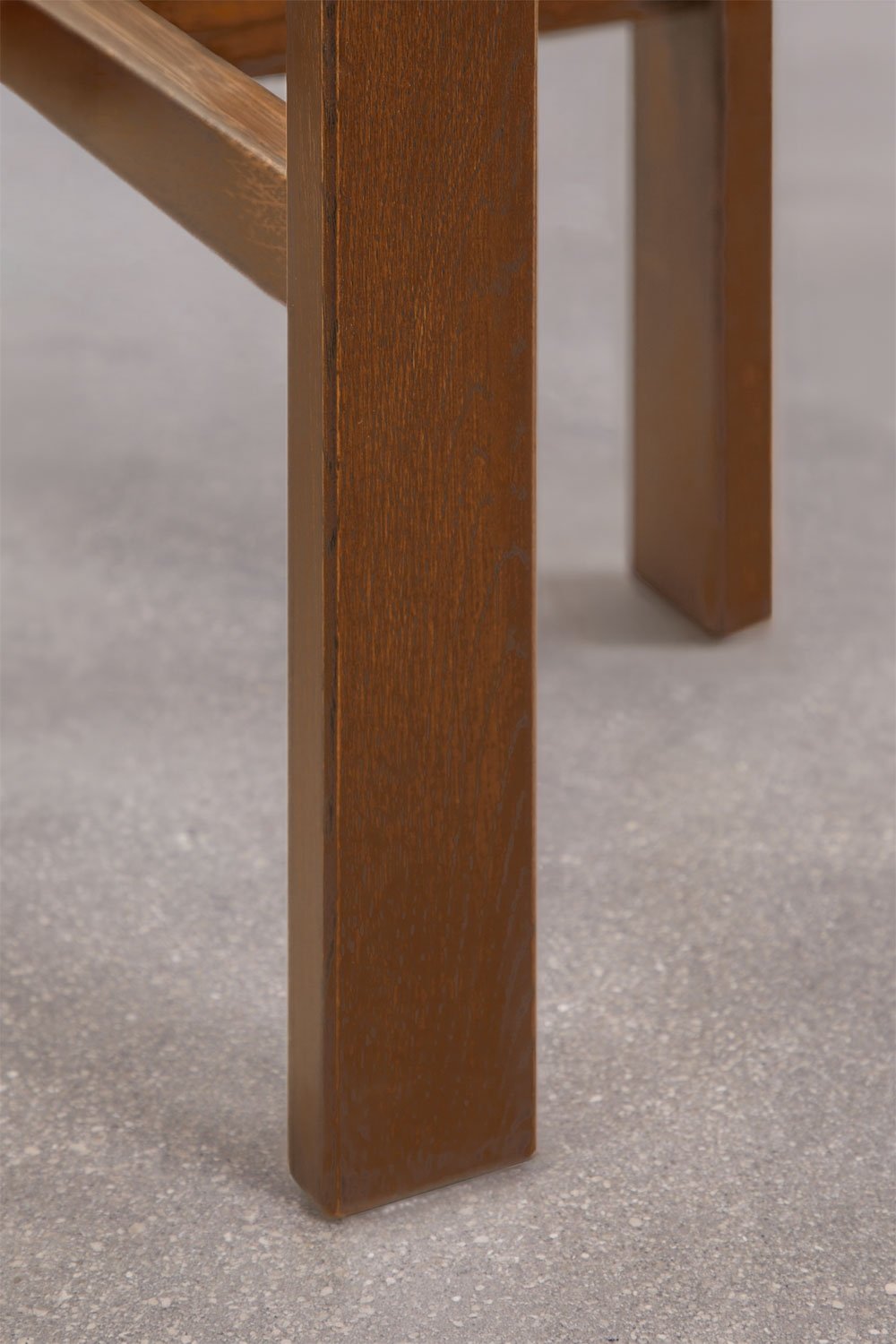 Noreli hoge kruk van eikenhout, galerij beeld 7