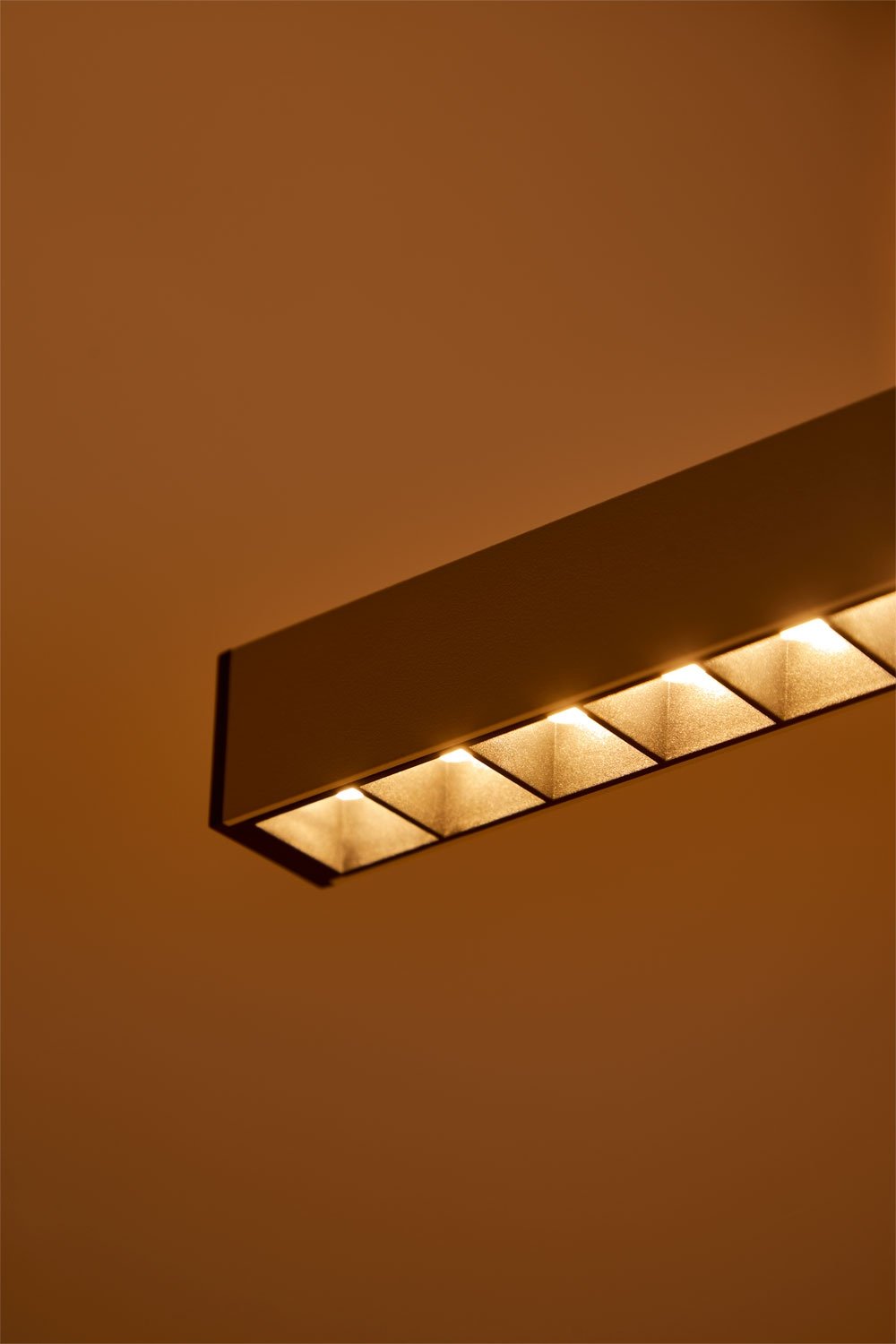 LED lineaire hanglamp 120 cm met indirect licht in aluminium Danile, galerij beeld 6