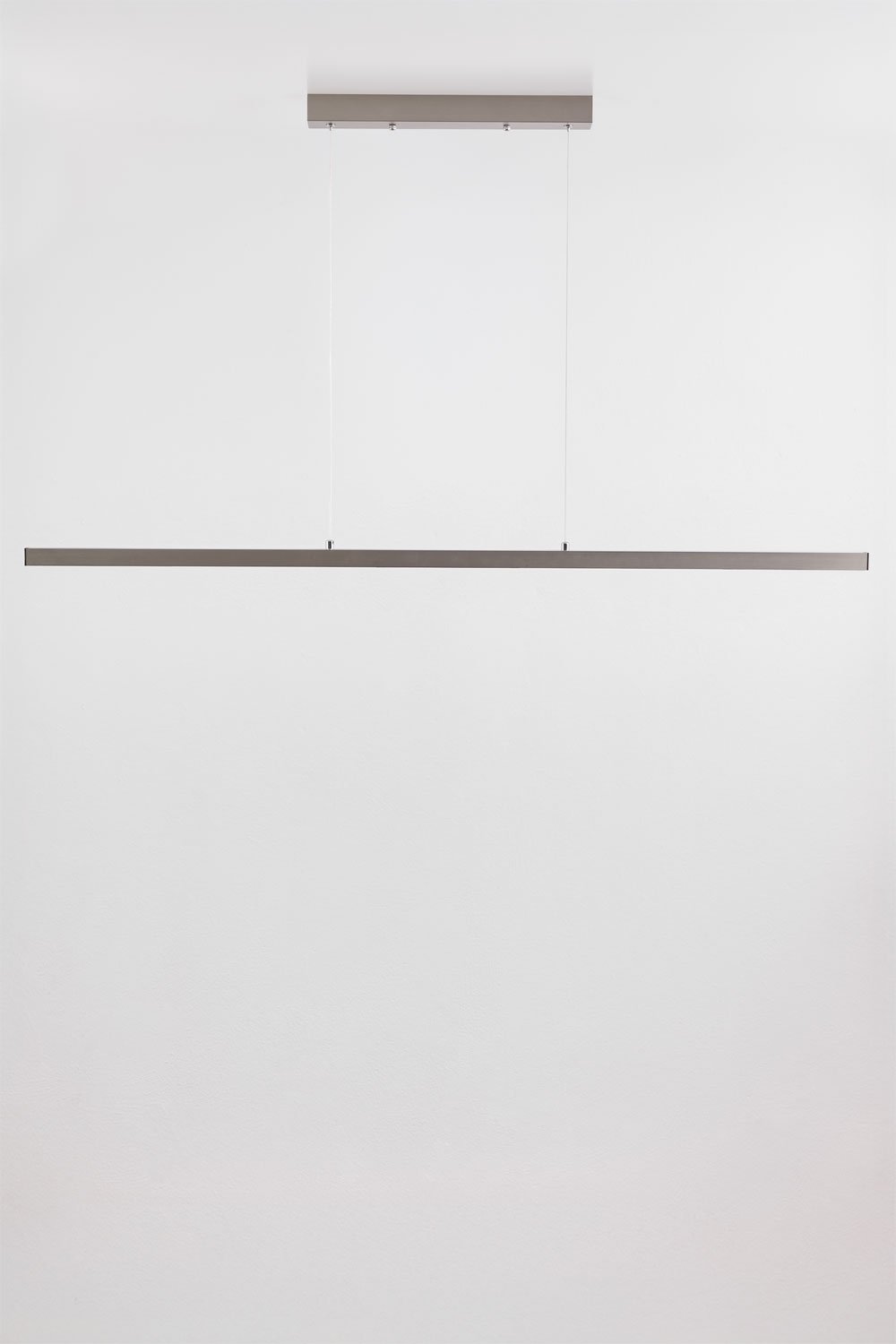 LED lineaire hanglamp 120 cm met indirect licht in aluminium Danile, galerij beeld 3