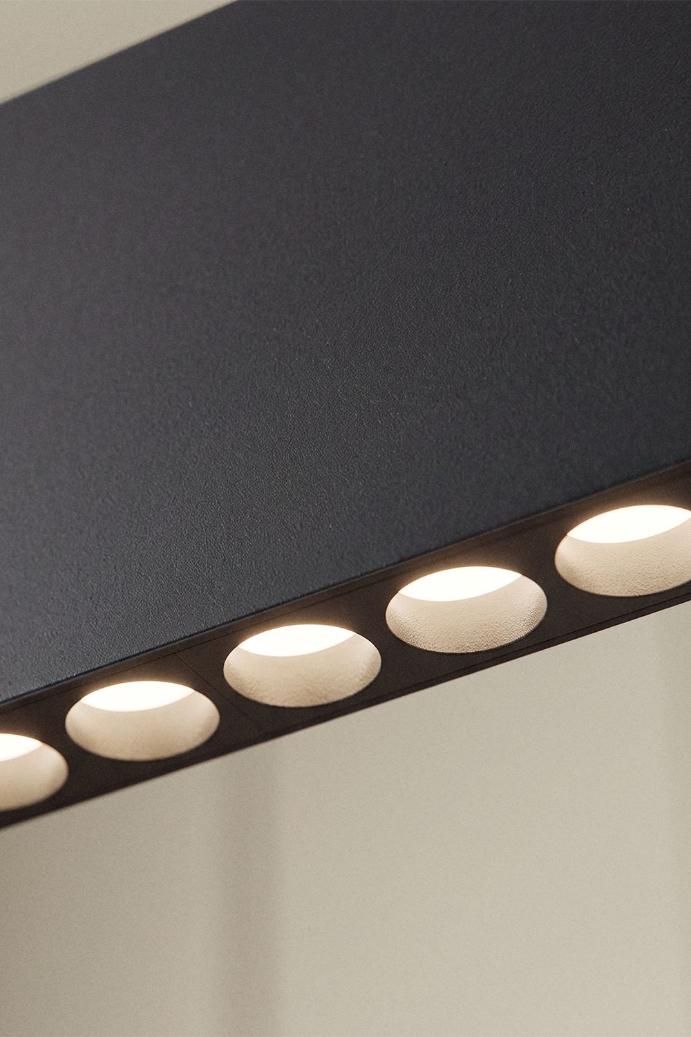LED lineaire hanglamp 120 cm met indirect licht in aluminium Airali, galerij beeld 2