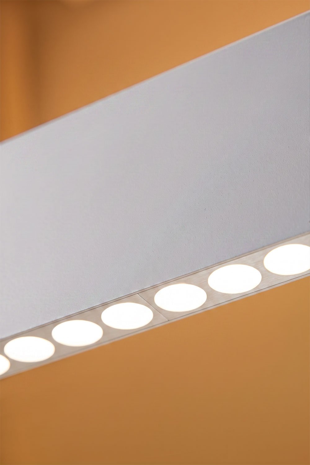 LED lineaire hanglamp 120 cm met indirect licht in aluminium Airali, galerij beeld 6