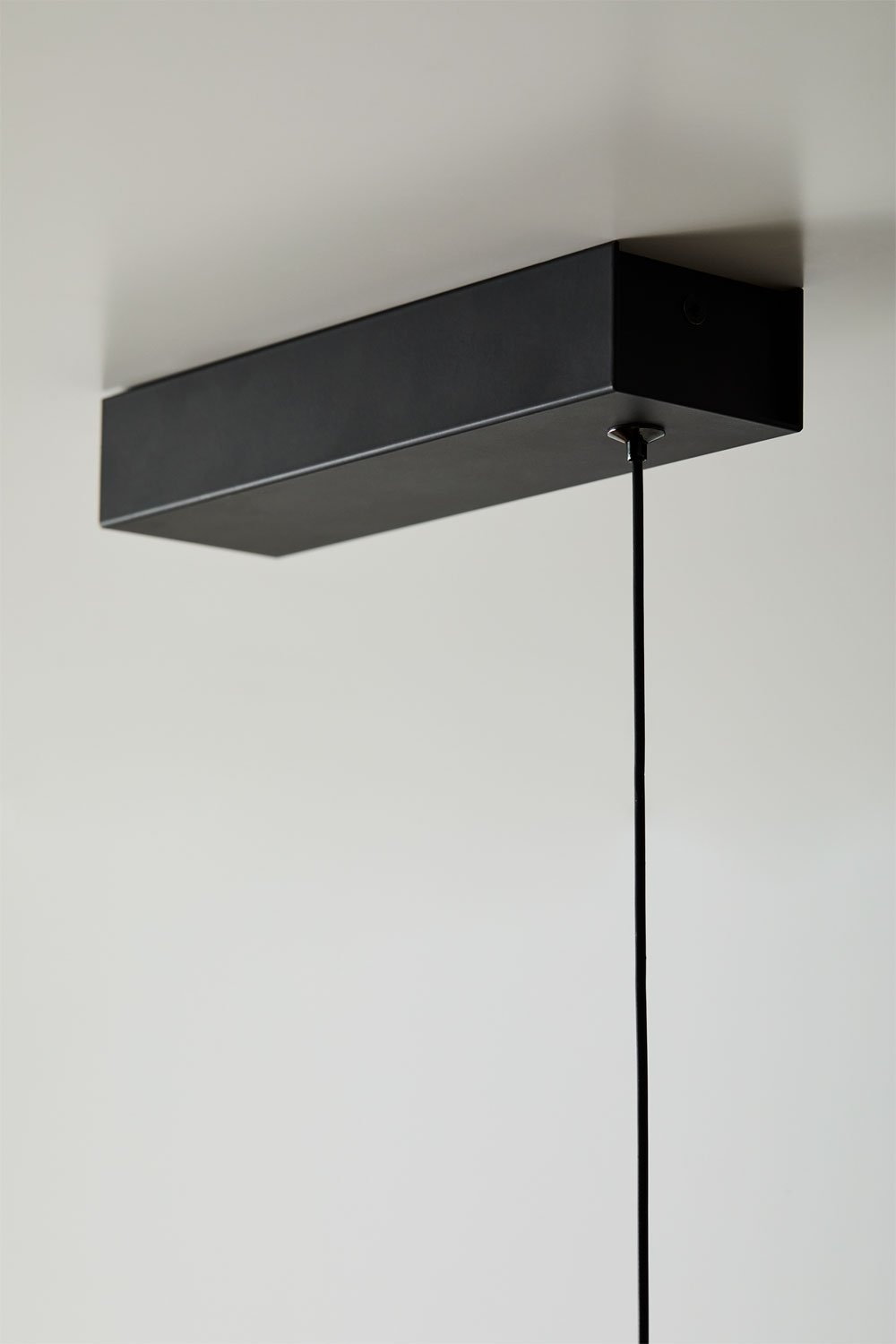 LED lineaire hanglamp 120 cm in aluminium Mairen, galerij beeld 7