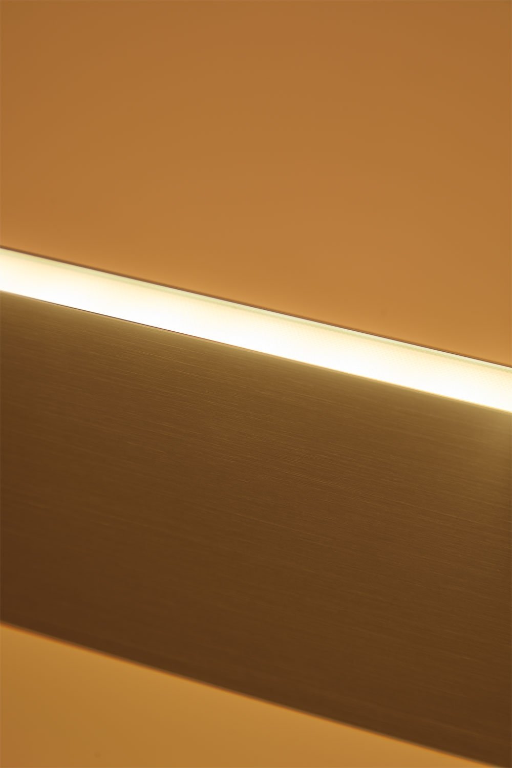 LED lineaire hanglamp 120 cm met indirect licht in aluminium Airali, galerij beeld 8