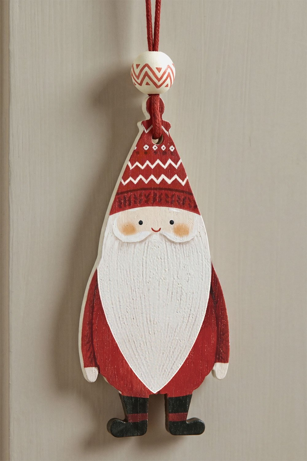 Pack van 3 kerstversieringen van papier-maché Vaucat, galerij beeld 2
