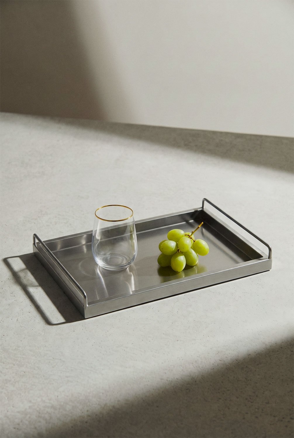 Wimeli decoratieve tray van roestvrij staal, galerij beeld 1