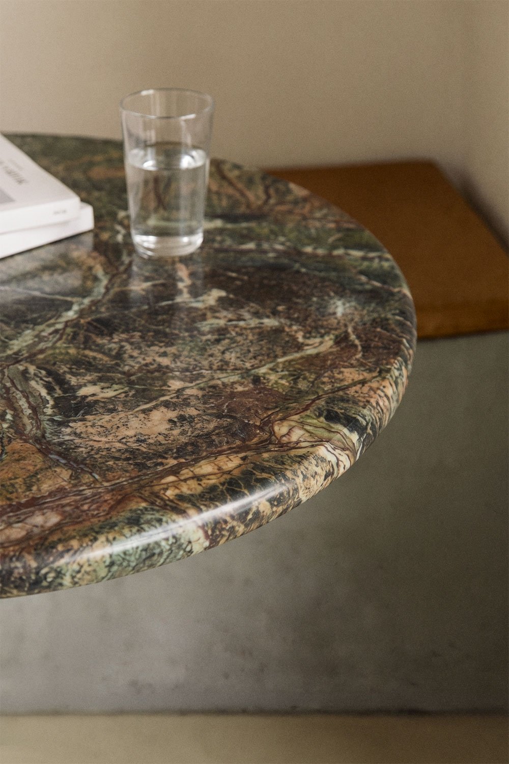 Ronde bartafel van natuurlijk steen Xiren, galerij beeld 2