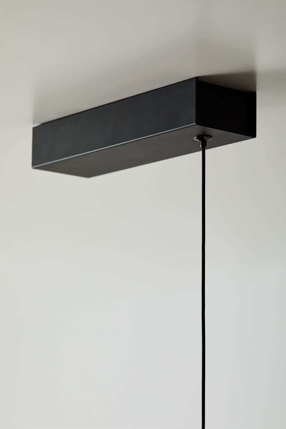 LED lineaire hanglamp 120 cm met indirect licht in aluminium Lirela, galerij beeld 9