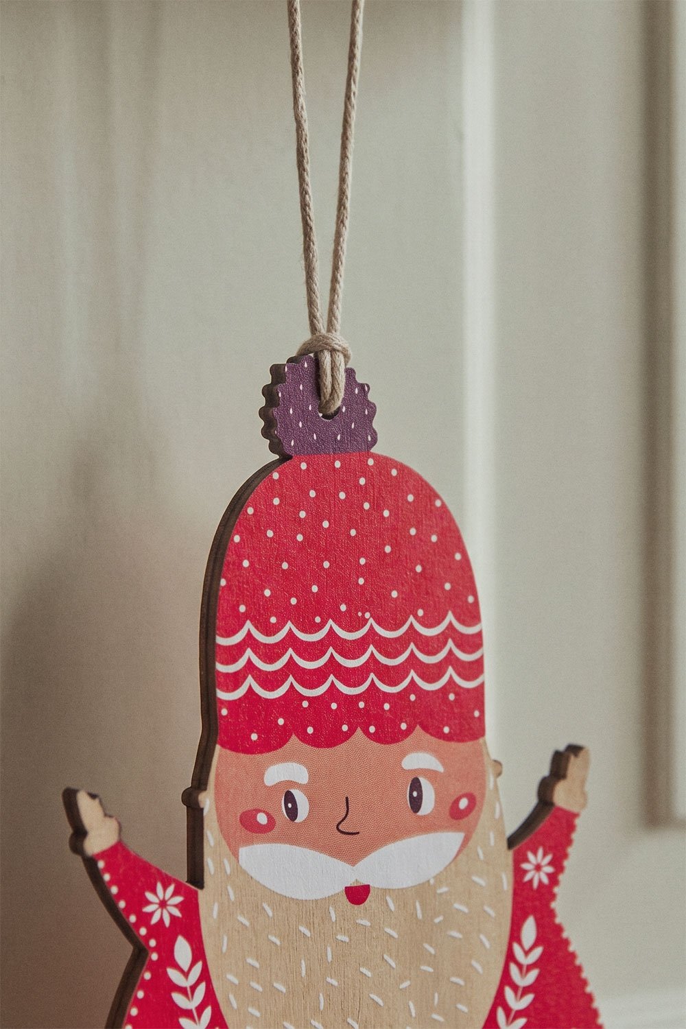 Pack van 3 kerstversieringen van MDF Maulor, galerij beeld 2
