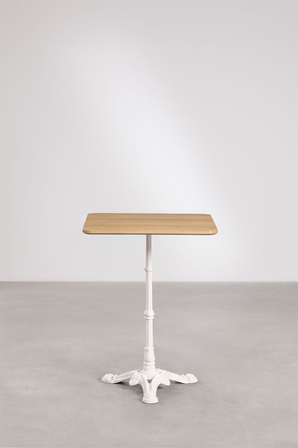 Vierkante barkruktafel in MDF Azteca, galerij beeld 4
