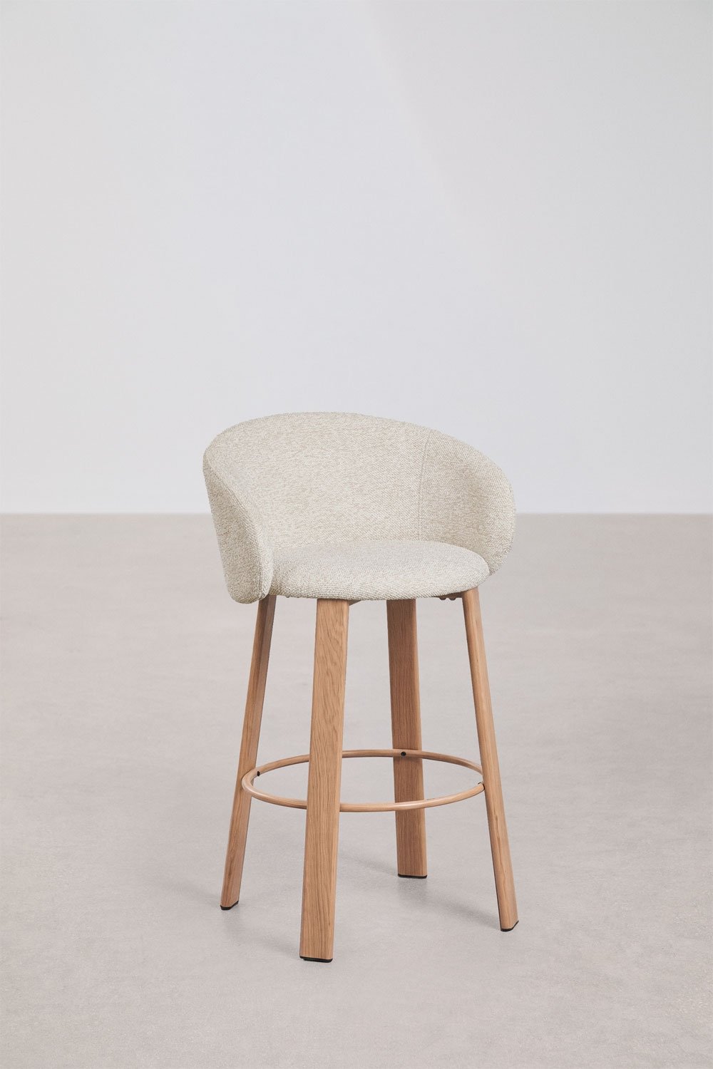 Nairea hoge gestoffeerde kruk, galerij beeld 3