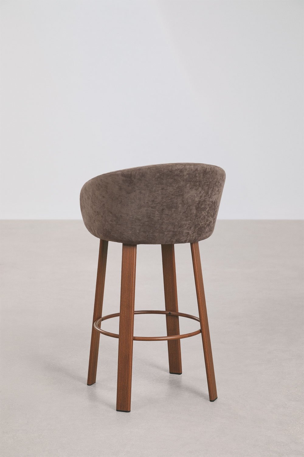Nairea hoge gestoffeerde kruk, galerij beeld 5