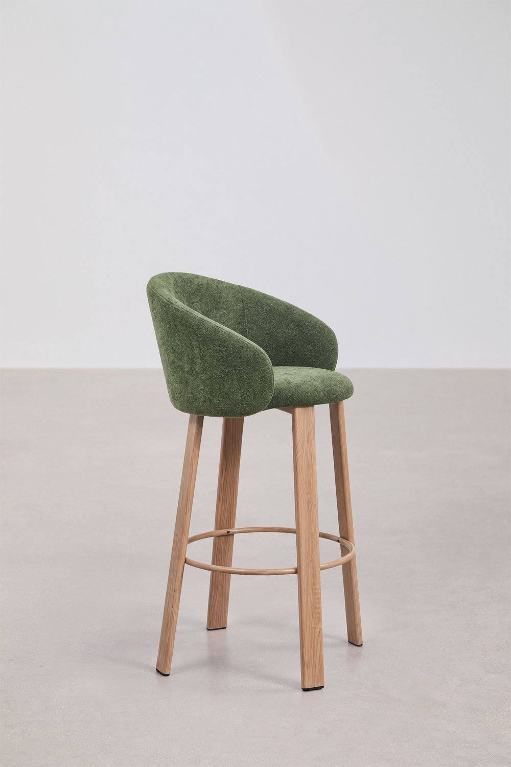 Nairea hoge gestoffeerde kruk, galerij beeld 4