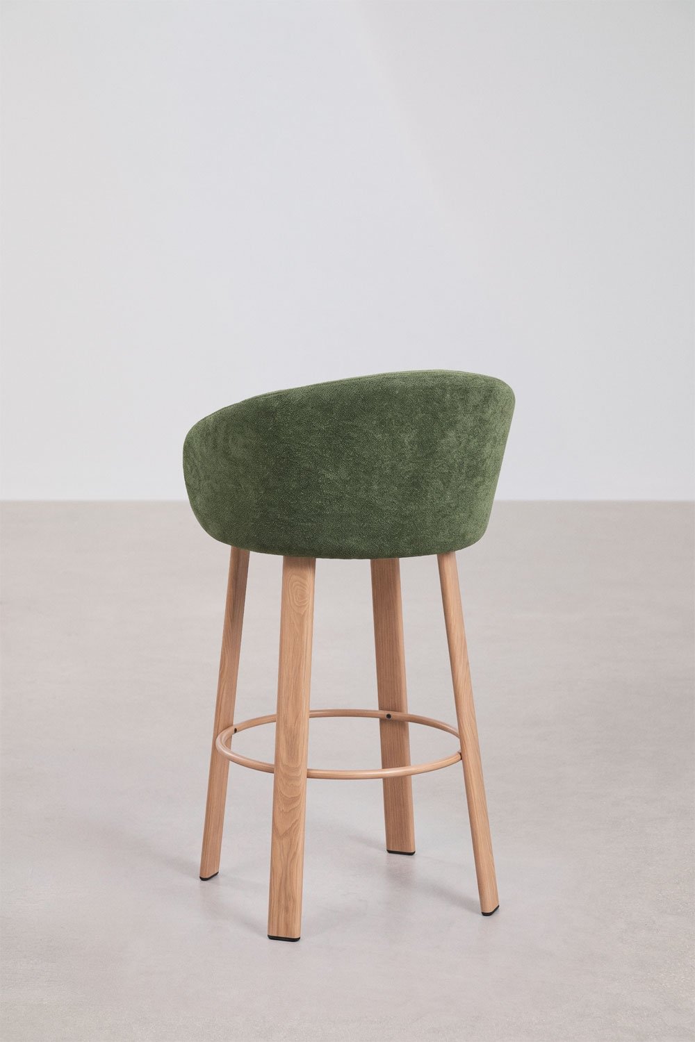 Nairea hoge gestoffeerde kruk, galerij beeld 5