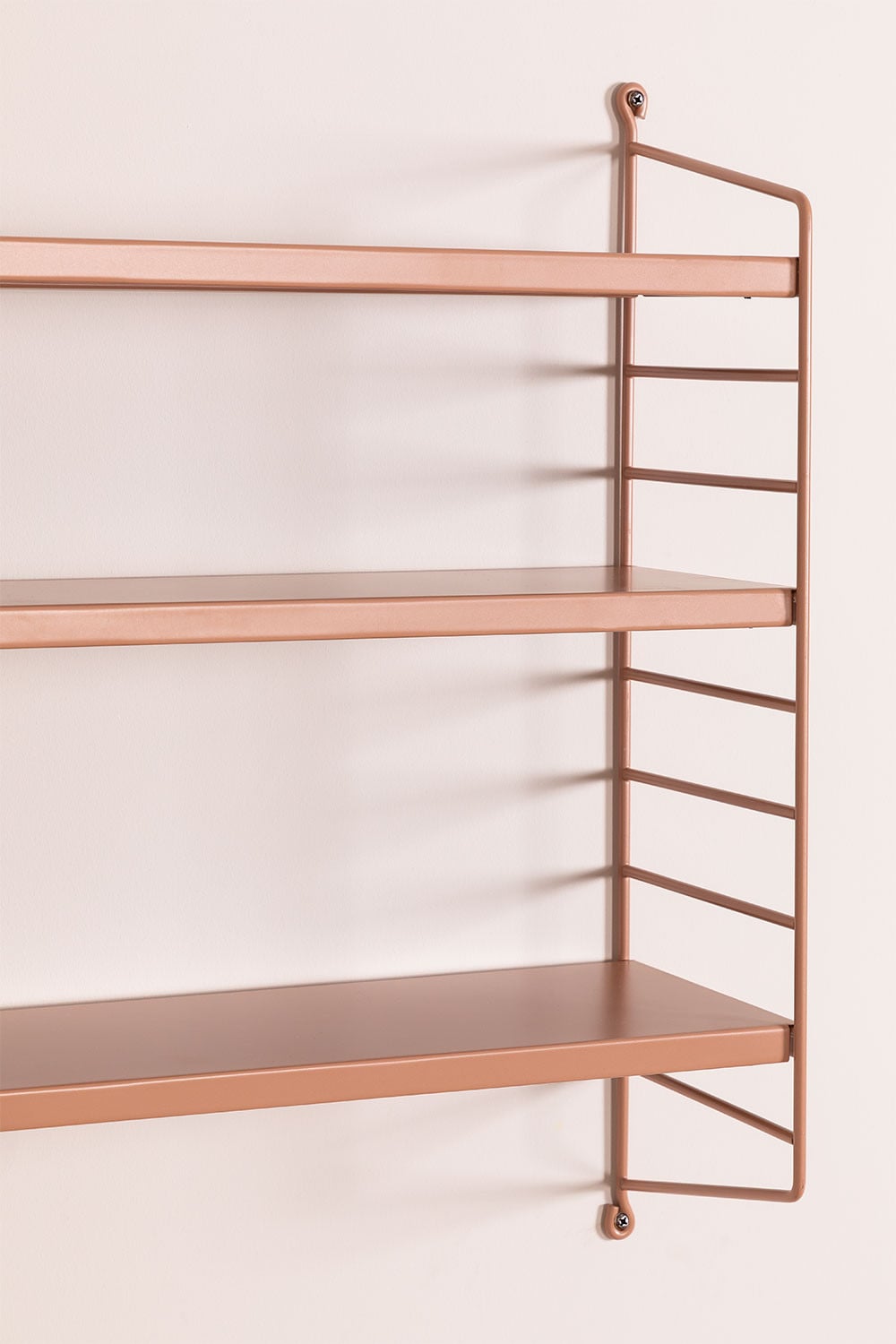 Modulaire wandrek ↔︎60 cm van staal Emine, galerij beeld 4