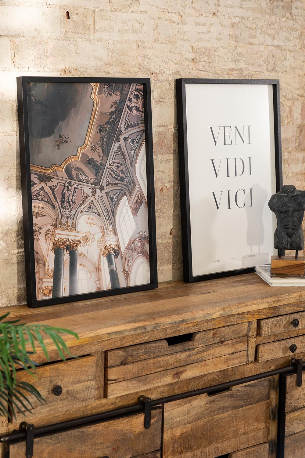 Set van 2 decoratieve posters (50x70 cm) Da vinci, galerij beeld 1