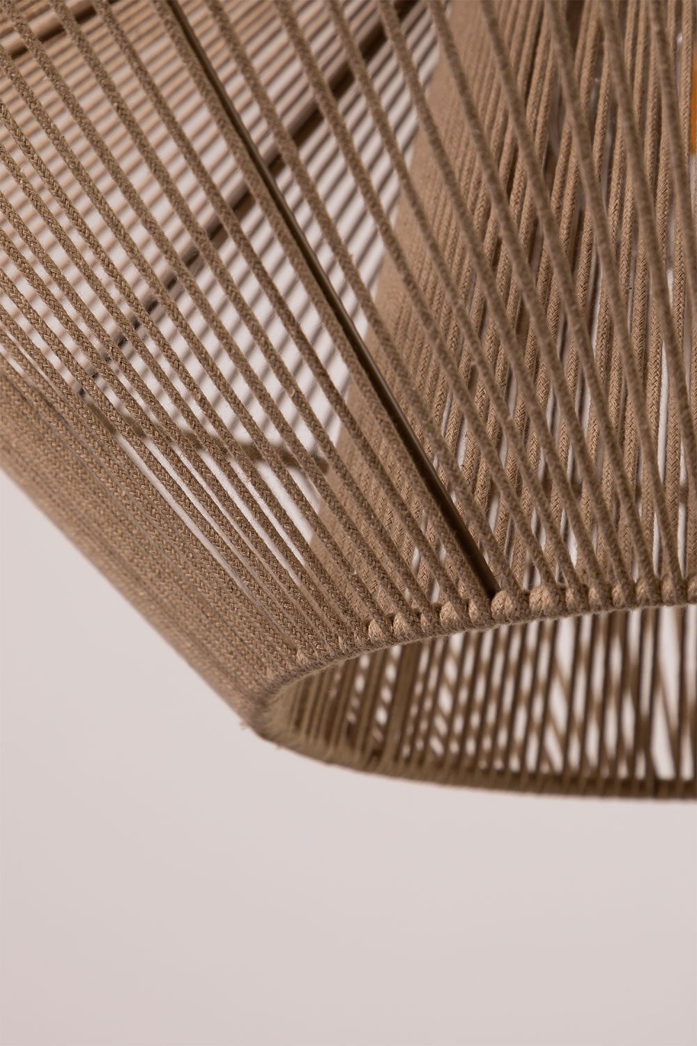 Ufo plafondlamp van katoenen touw, galerij beeld 4