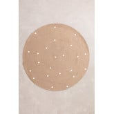 Okragly dywan z naturalnej juty (Ø150 cm) Naroh, miniaturka zdjęcia 1