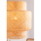 Lampa Wisząca z Bambusa (Ø45 cm) Lexie, miniaturka zdjęcia 3