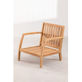 Fotel ogrodowy z drewna tekowego Confi, miniaturka zdjęcia 2
