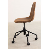 Krzeslo Biurowe ze Sztucznej Skóry Glamm, miniaturka zdjęcia 4