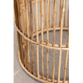 Okragly Stolik Boczny z Bambusa Qamish, miniaturka zdjęcia 4