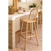 Wysoki stolek z naturalnego drewna Lorri, miniaturka zdjęcia 1
