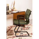Krzesło Biurowe z Podłokietnikami Mina Black, miniaturka zdjęcia 1
