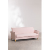 Sofa Rozkładana 2-osobowa z Tkaniny Shung, miniaturka zdjęcia 3
