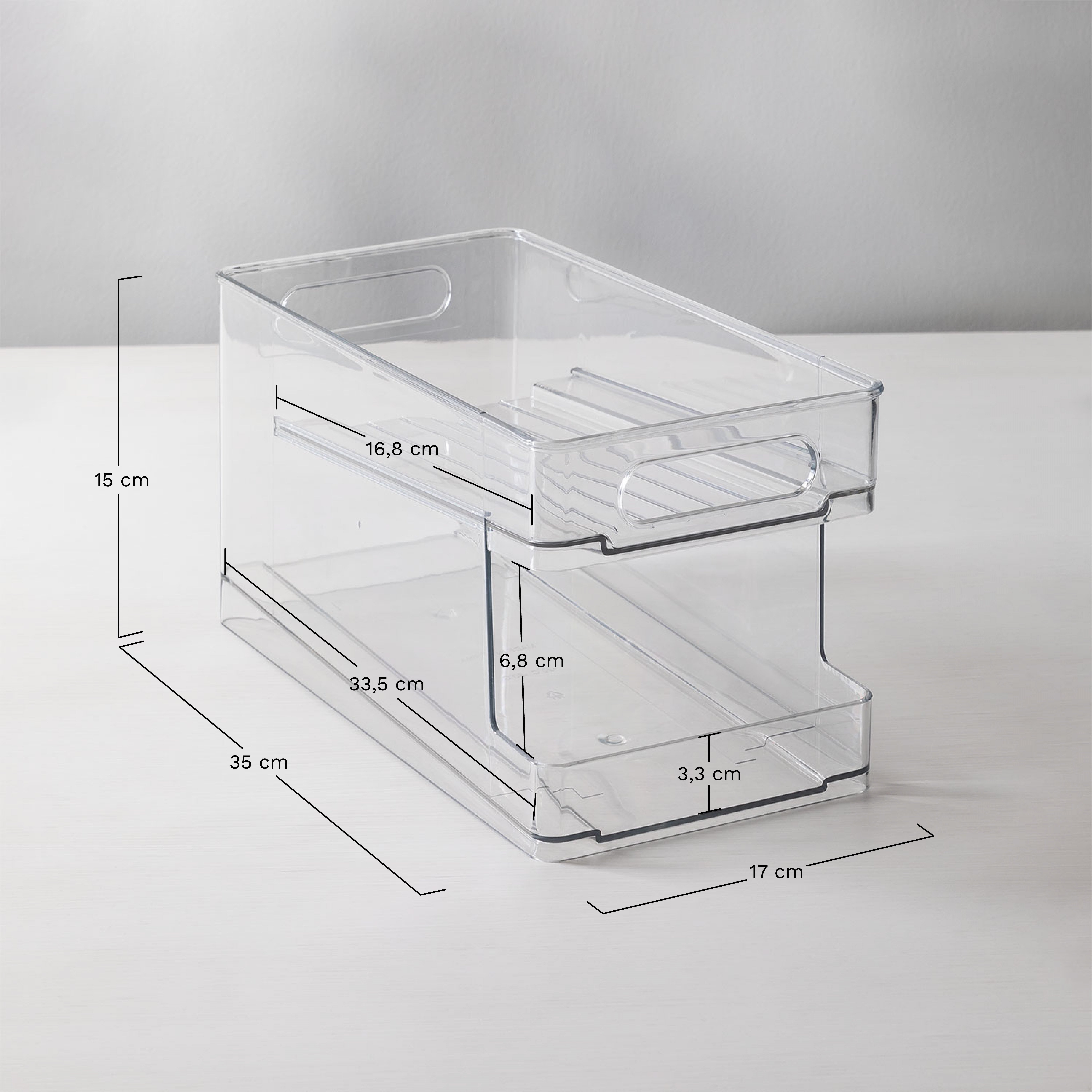 Organizer do Lodówki Piente, rozmiary