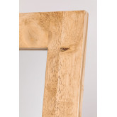 Lustro Stojące Prostokątne z Naturalnego Drewna (156,5x48 cm) Arlan, miniaturka zdjęcia 4