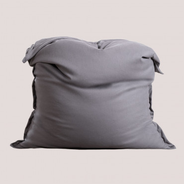 Pufa Ogrodowa 150x125 Cm Z Tkaniny Attus Style Antracita - Sklum