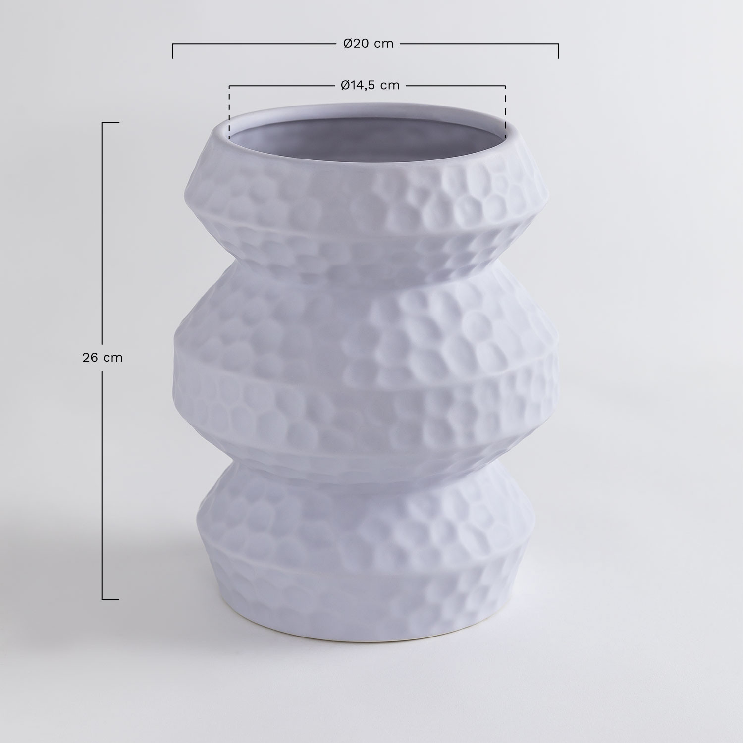 Wazon ceramiczny Ayariz, rozmiary