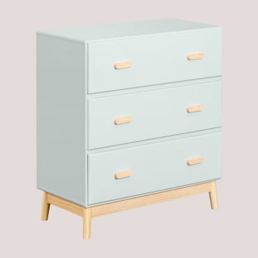 Komoda Z Mdf Tom Kids Mus Celadonowy - Sklum
