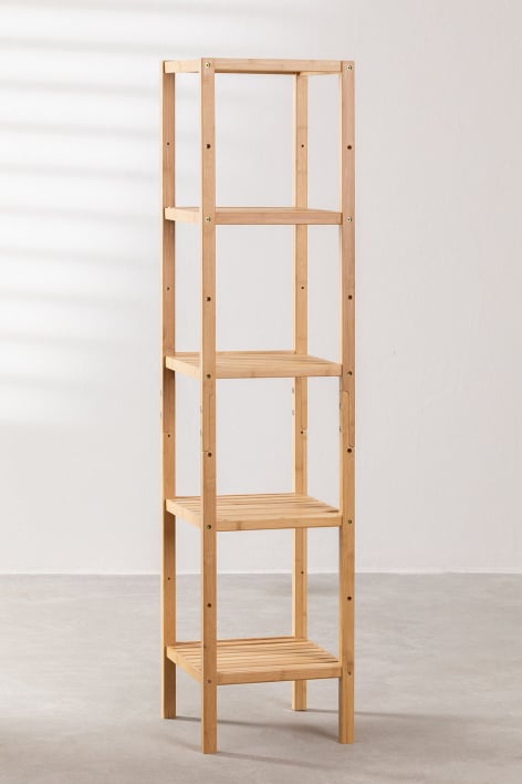 Regał 35x145 cm z bambusa Zarak