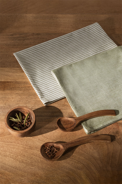 Zestaw 2 ściereczek kuchennych z bawełny Gabrail