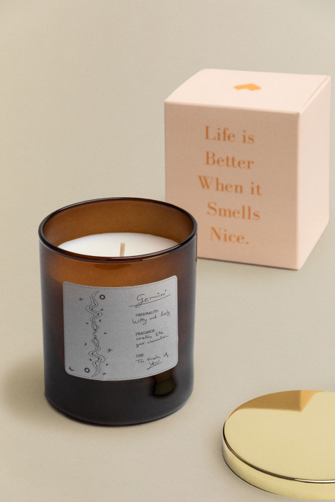 Zestaw 2 świec zapachowych Zodiac Collection