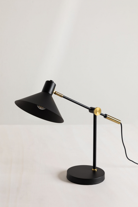 Lampa stołowa z żelaza Clayt