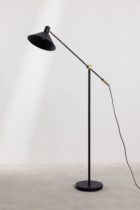 Lampa stojąca z żelaza Francis