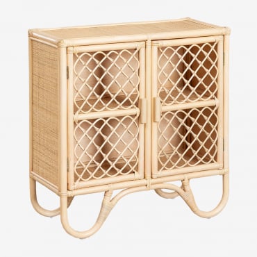 Kredens Drayden Rattan Miel - Sklum
