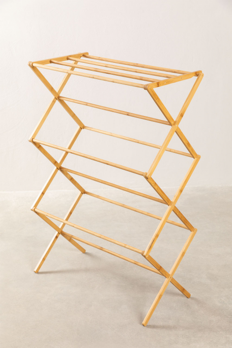 Składana suszarka na pranie z bambusa Dalton