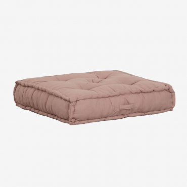 Siedzisko Do Sofy Modulowej Z Bawełny Dhel Blady Fioletowy Róż - Sklum