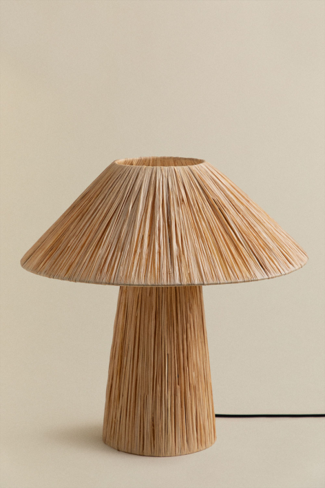 Lampa stołowa Aruel Rafia