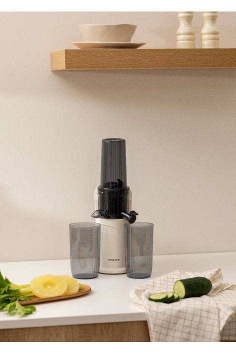 CREATE - JUICER SLOW MINI - Skowirówka wolnoobrotowa 150W
