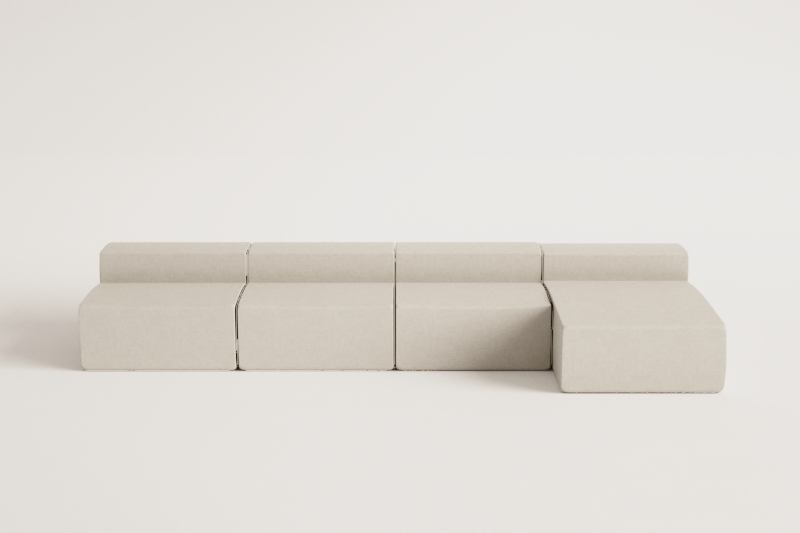 Sofa modułowa szezlong 4 sztuki Dojans 