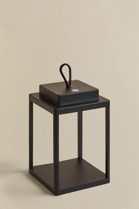 Bezprzewodowa zewnętrzna lampa stołowa LED z aluminium Xolara