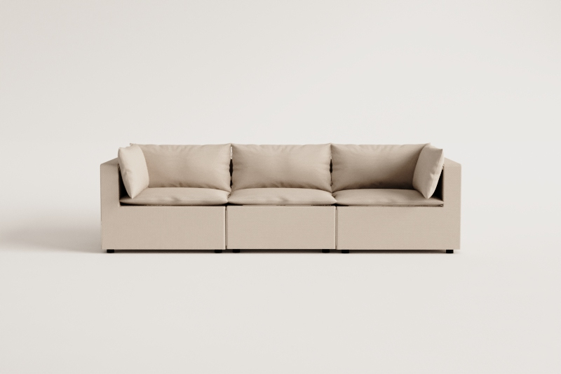 3-częściowa modułowa sofa Estefan Style 