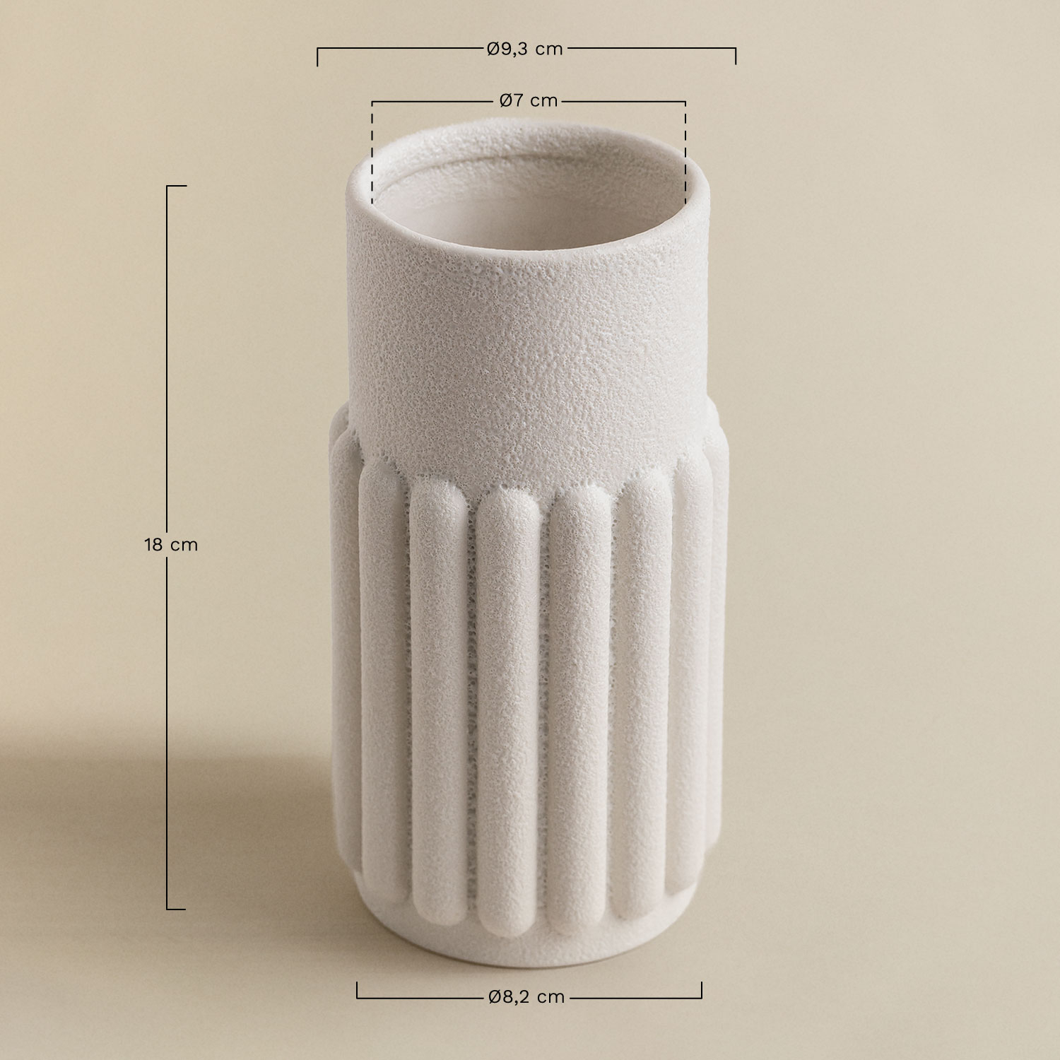 Wazon ceramiczny Sabine, rozmiary