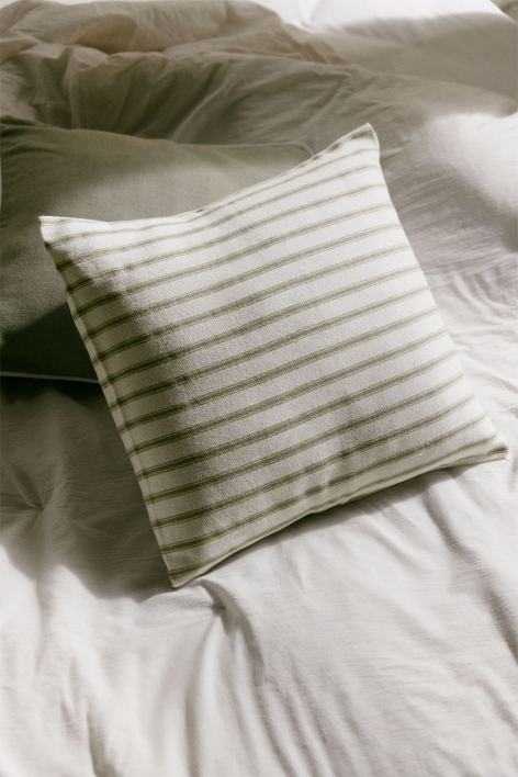 Kwadratowa poduszka 45x45 cm z bawełny Declan