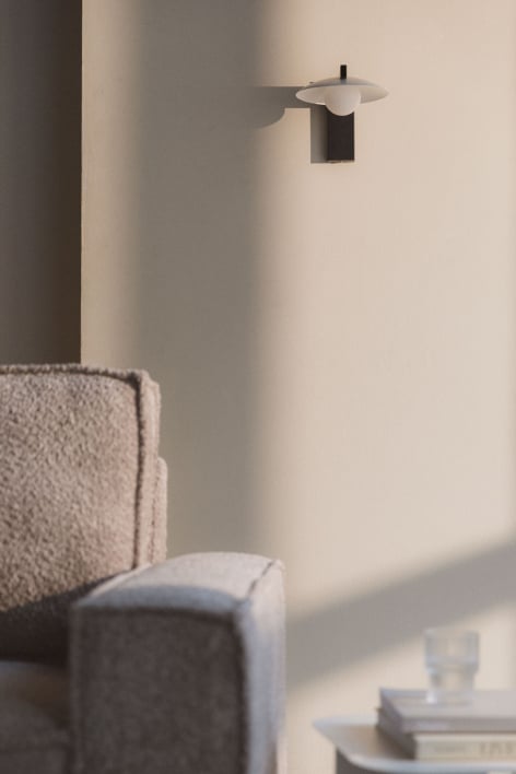 Żelazny kinkiet LED Kolbeiny Design