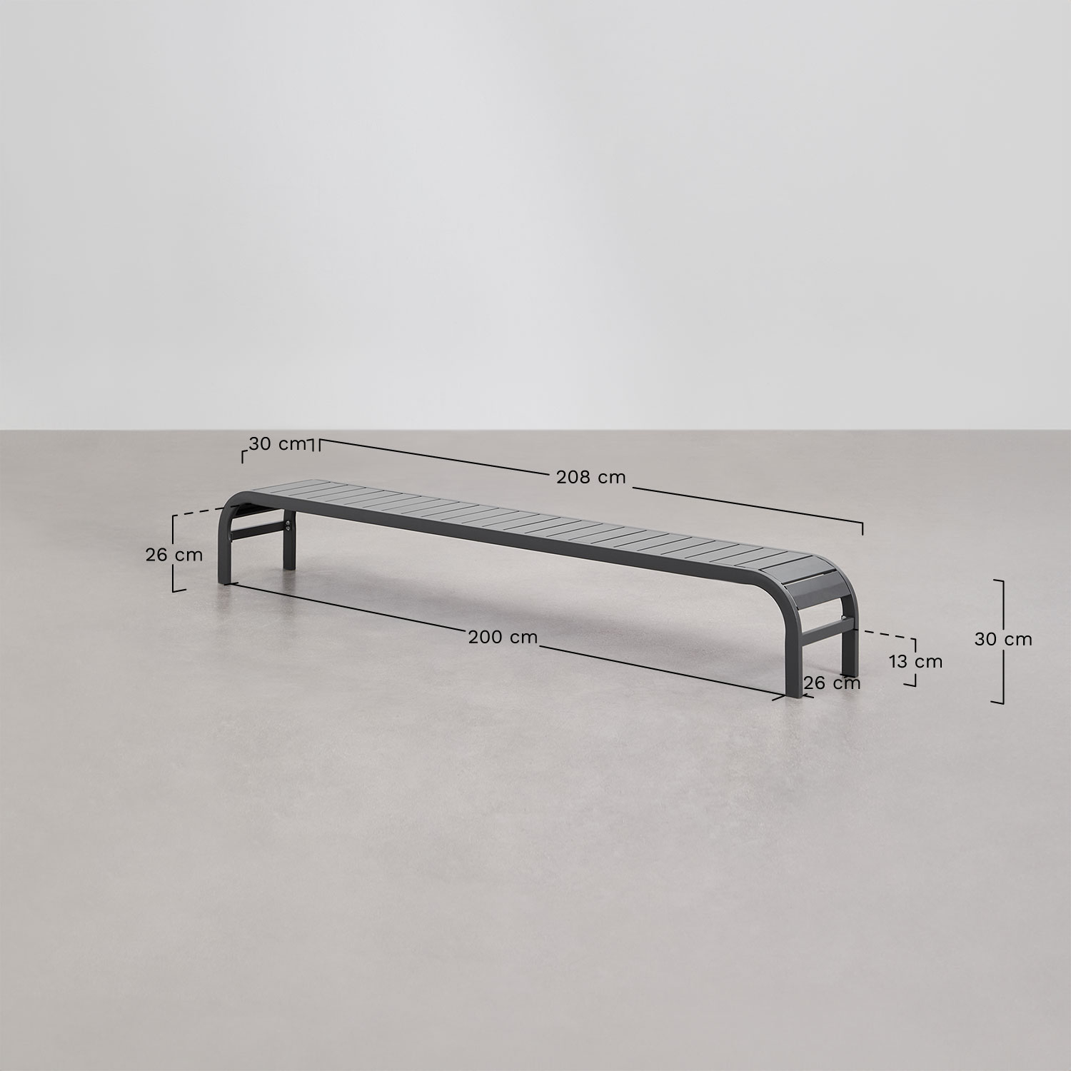 Stolik kawowy Marietta ze stali nierdzewnej, rozmiary